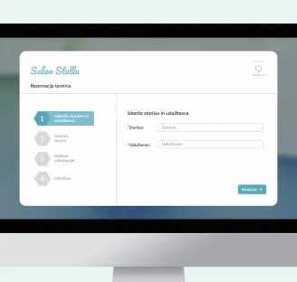 Spletni portal za naročanje terminov Timelee