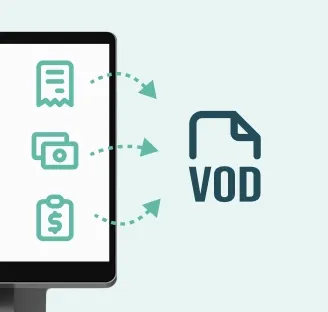 Samodejni izvoz v VOD datoteko